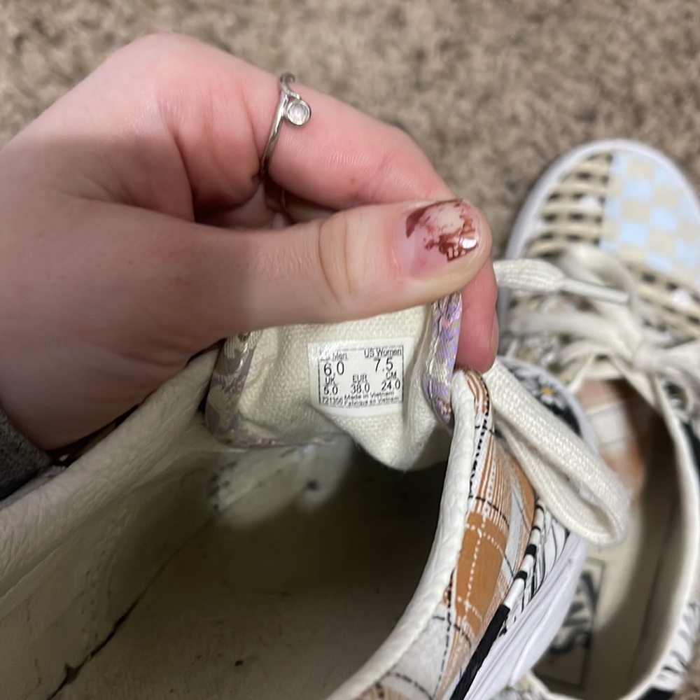 Meadow Patchwork Vans - image 8